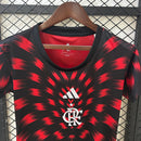 Camisa Flamengo Pré Jogo 25/26 - Adidas Feminina