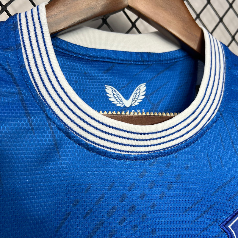 Camisa Everton Home 24/25 - Castore Torcedor Masculina