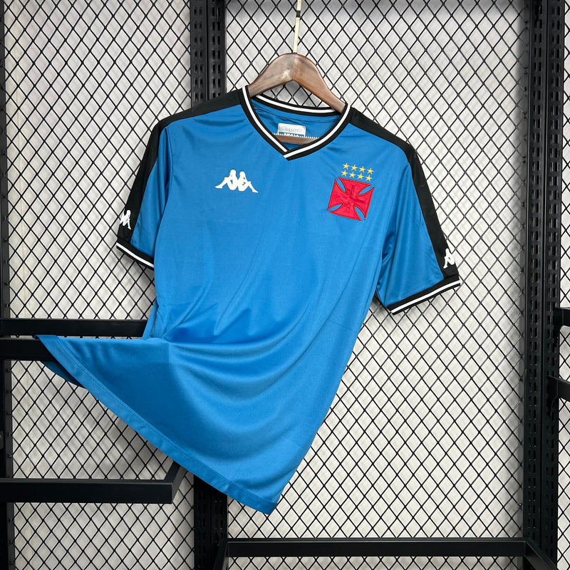 Camisa Vasco Goleiro 24/25 Azul - Kappa Torcedor Masculina