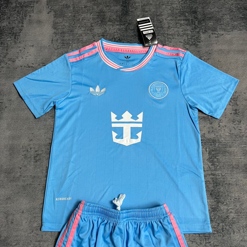 Kit Infantil Inter Miami Third 25/26 - Adidas Infantil