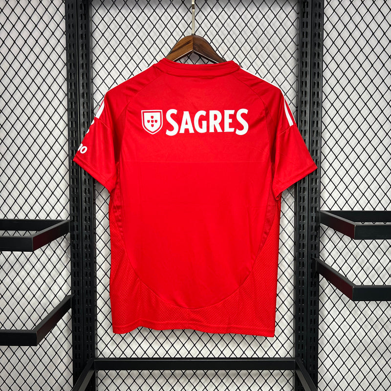 Camisa Benfica Home 24/25 - Adidas Torcedor Masculina