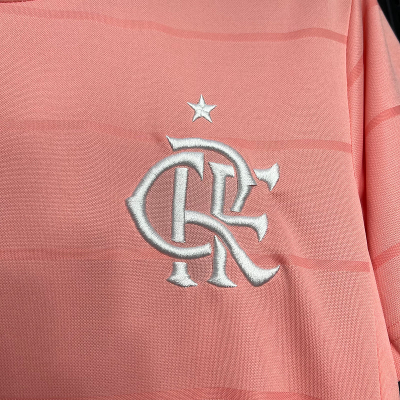Camisa Flamengo Outubro Rosa 21/22 - Adidas Torcedor Masculina