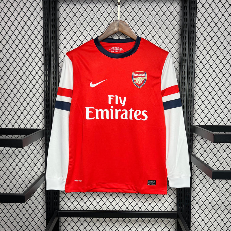 Camisa Arsenal Manga Longa Home 2012/13 - Versão Retro