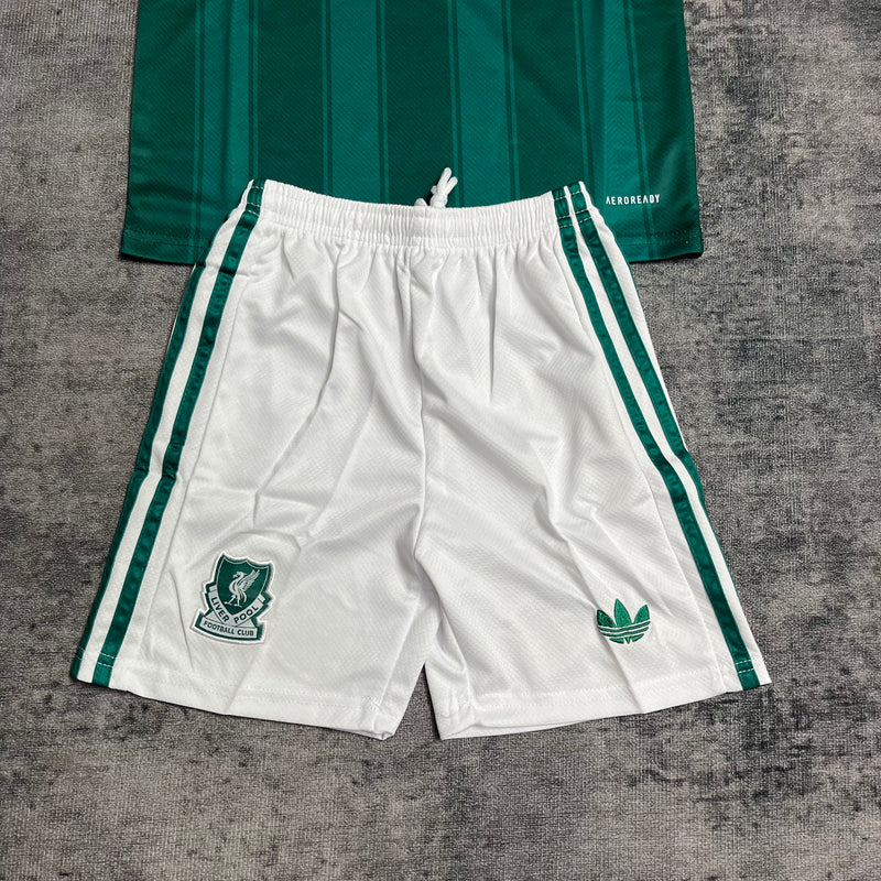 Kit Infantil Liverpool Third 25/26 - Adidas Infantil