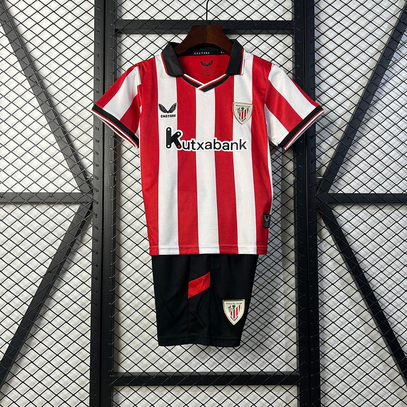 Kit Infantil Athletic Bilbao Home 25/26 - Castore Infantil