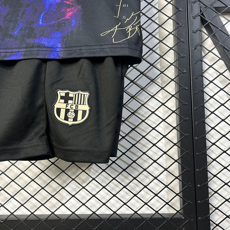 Kit Infantil Barcelona Edição Especial 25/26 "Fracture" - Nike Infantil