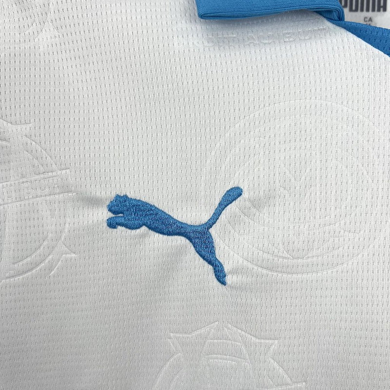 Camisa Olympique Marseille Home 25/26 - Puma Torcedor Masculina