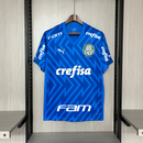 Camisa Palmeiras Goleiro + Patrocínio 24/25 Azul - Puma Torcedor Masculina