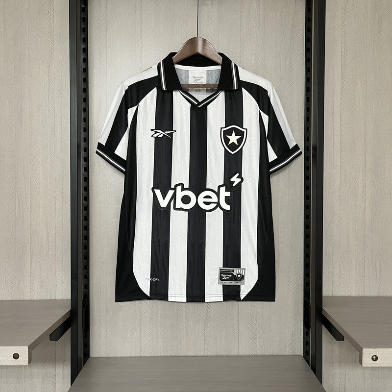 Camisa Botafogo Home 25/26 - Reebok Torcedor Masculina