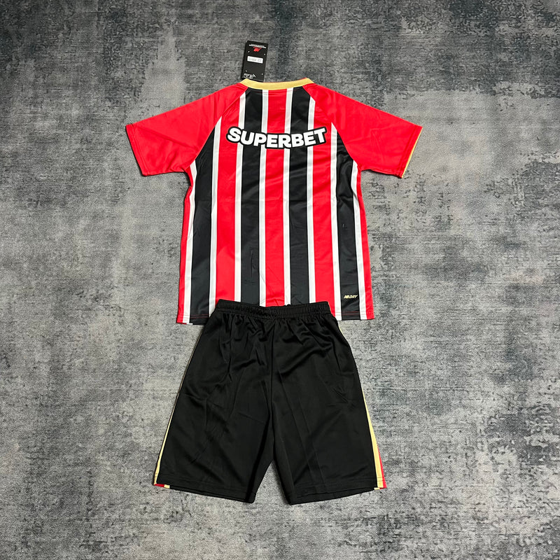Kit Infantil São Paulo Away 25/26 - New Balance Infantil
