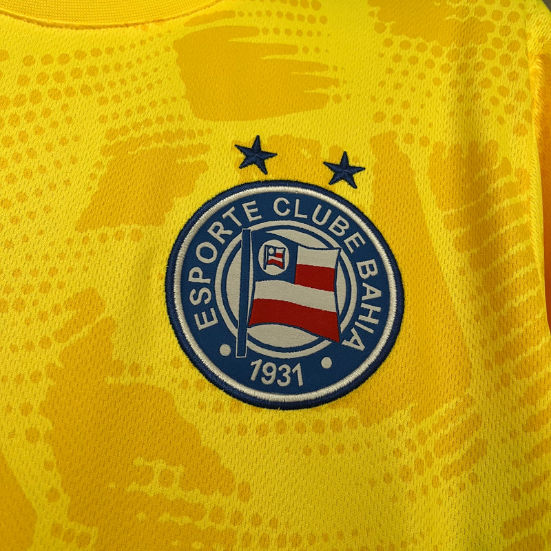 Camisa Bahia Goleiro 25/26 Amarela - Puma Torcedor Masculina