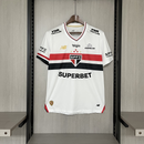 Camisa São Paulo Home + Patrocínio 25/26 - New Balance Torcedor Masculina