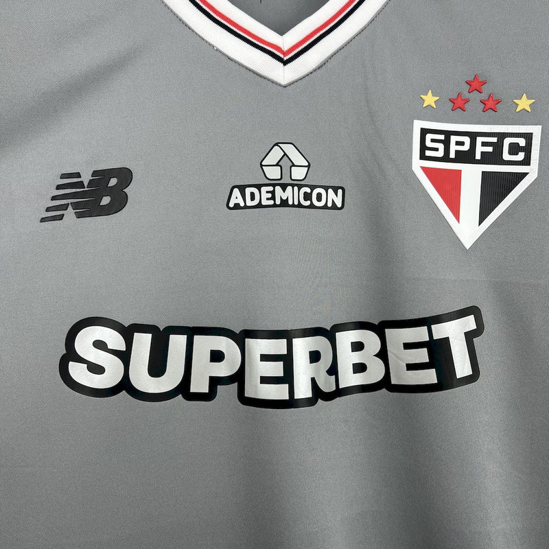 Camisa São Paulo Edição Especial 25/26 Grey Days - New Balance Torcedor Masculina