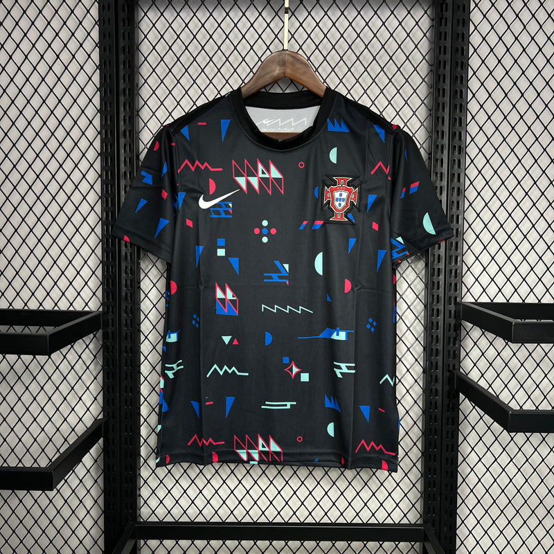 Camisa Portugal Pré Jogo 24/25 Euro - Nike Torcedor Masculina