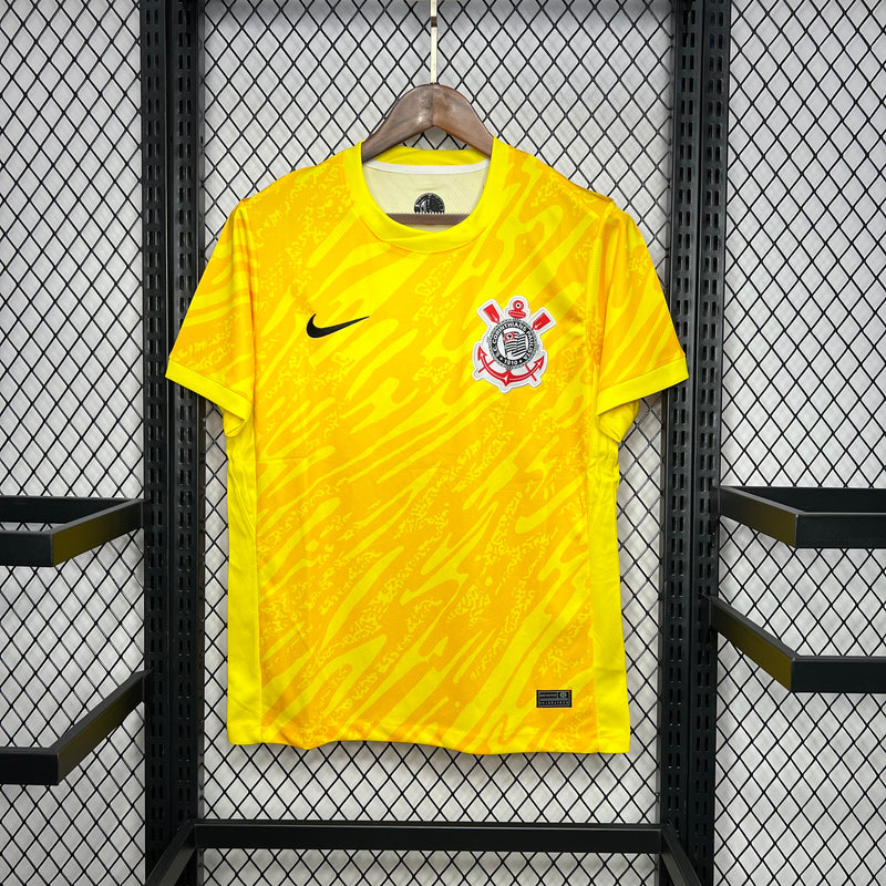 Camisa Corinthians Goleiro 24/25 Amarela - Nike Torcedor Masculina