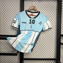 Camisa Argentina "Homenagem Diego Maradona" 2001 - Versão Retro