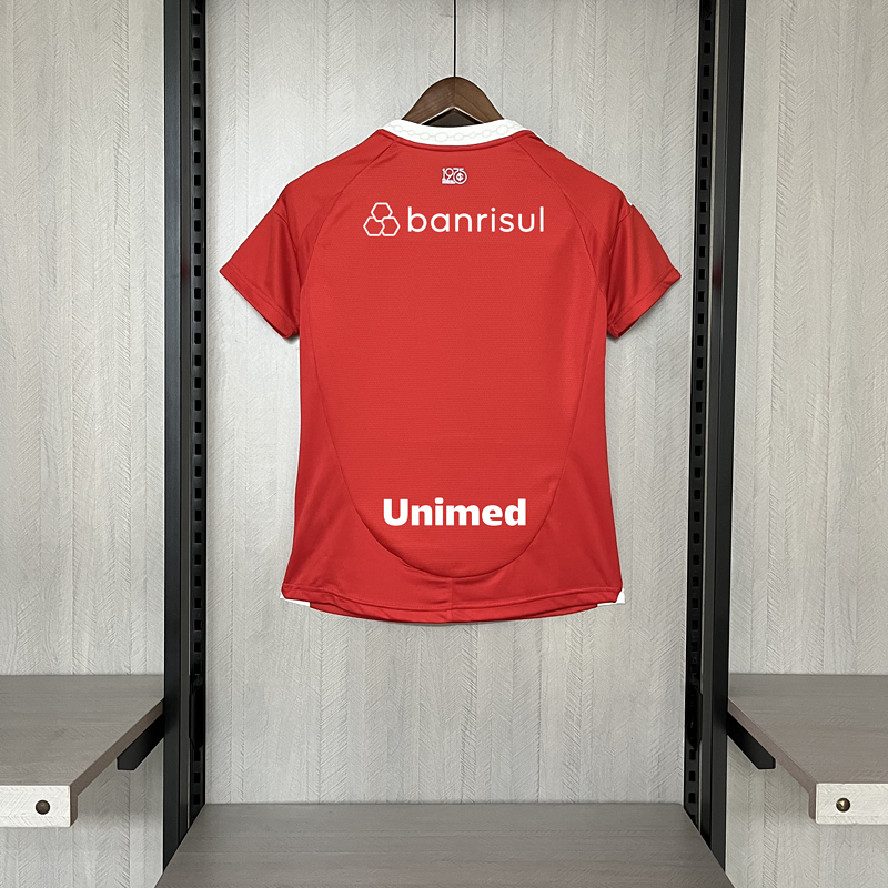Camisa Internacional Home + Patrocínio 25/26 - Adidas Feminina