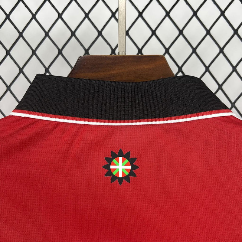 Camisa Athletic Bilbao Home 25/26 - Castore Torcedor Masculina