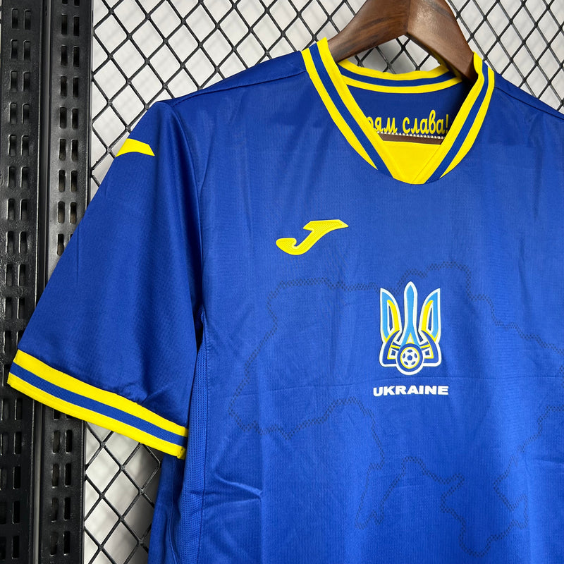 Camisa Ucrânia Away 24/25 Euro - Torcedor Masculina