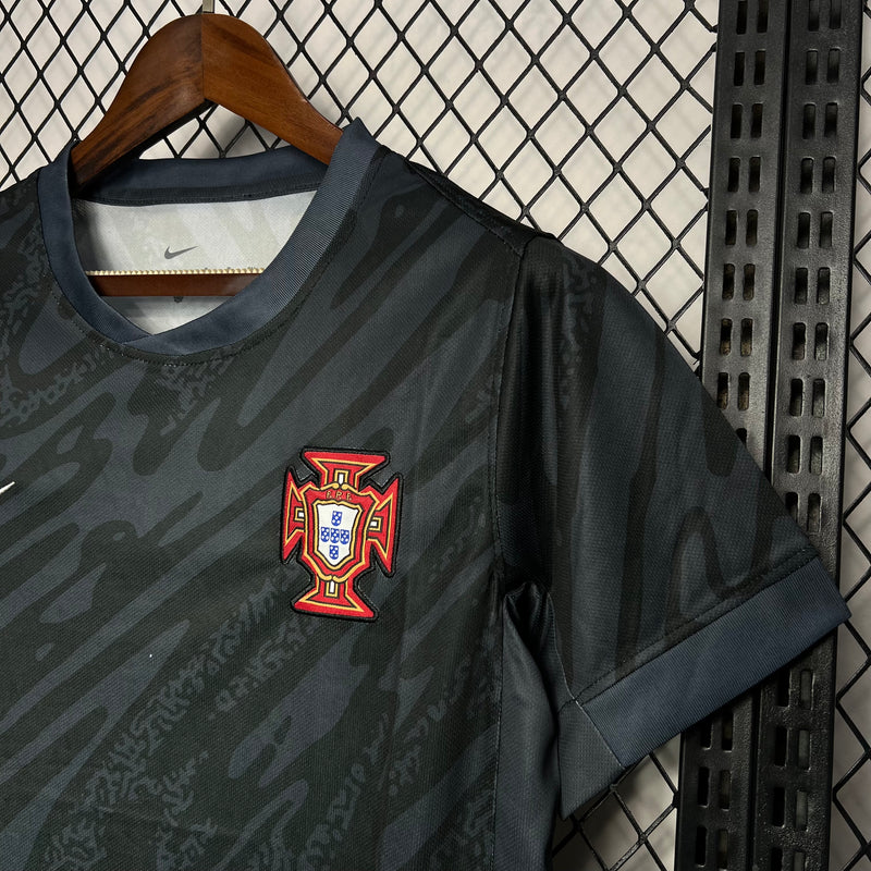 Camisa Portugal Goleiro II 24/25 Euro - Nike Torcedor Masculina
