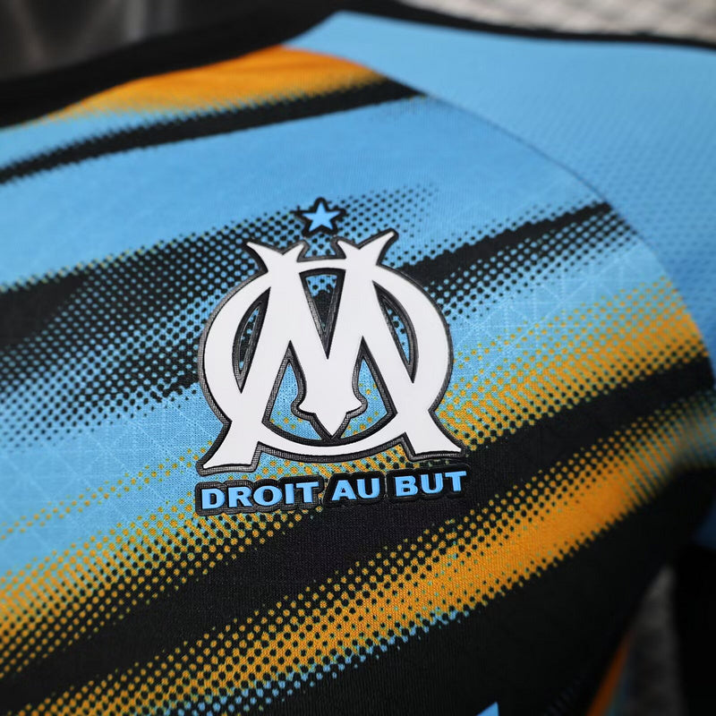 Camisa Olympique de Marseille Treino 25/26 Orange - Puma Jogador