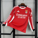 Camisa Benfica Home 25/26 - Adidas Torcedor Manga Comprida