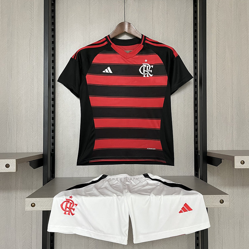 Kit Infantil Flamengo Home 25/26 - Adidas Infantil
