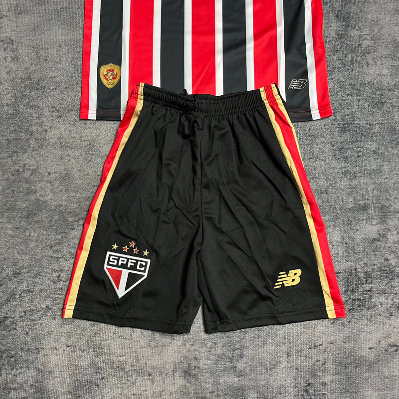 Kit Infantil São Paulo Away 25/26 - New Balance Infantil