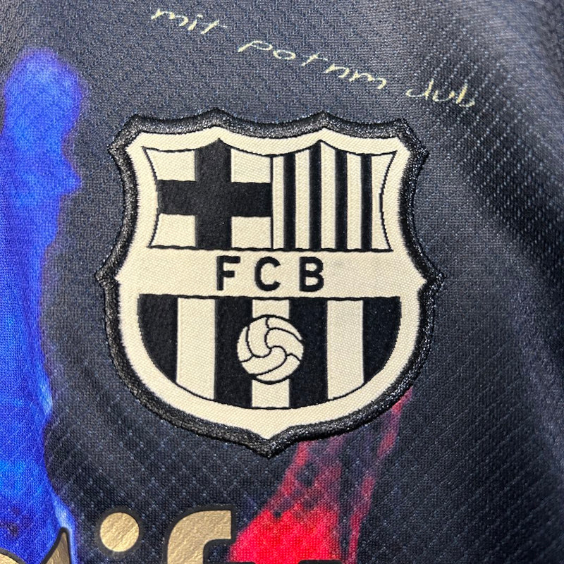 Kit Infantil Barcelona Edição Especial 25/26 "Fracture" - Nike Infantil
