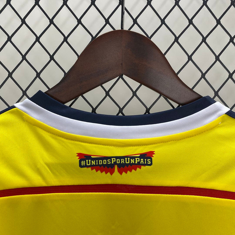 Camisa Colômbia Home 2014 - Versão Retro