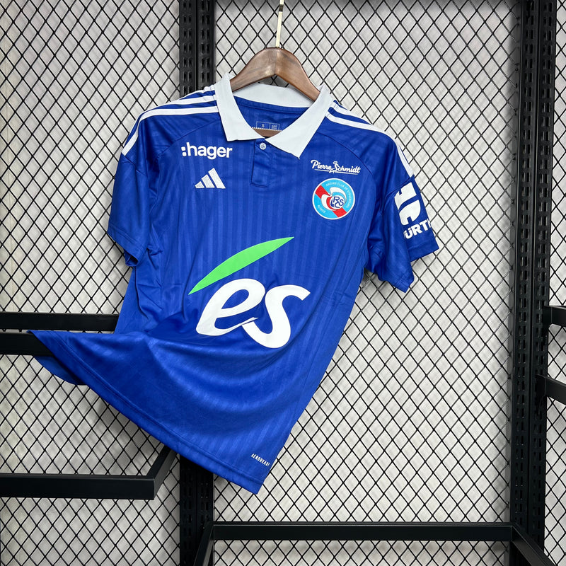 Camisa Strasbourg Home 24/25 - Adidas Torcedor Masculina