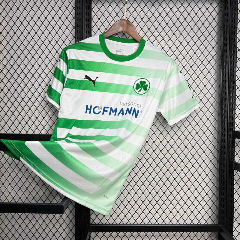 Camisa Greuther Fürth Home 24-25 - Puma Torcedor Masculina