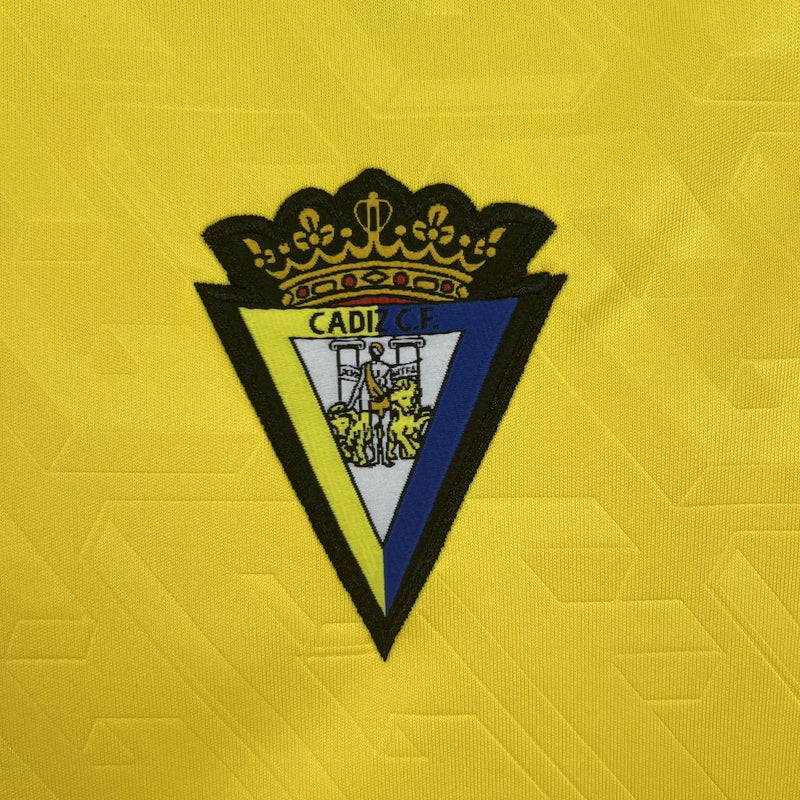Camisa Cádiz Home 25/26 - Torcedor Masculina