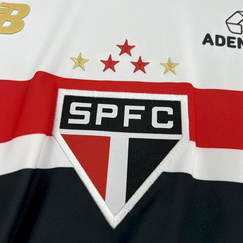 Camisa São Paulo Home 25/26 - New Balance Torcedor Masculina