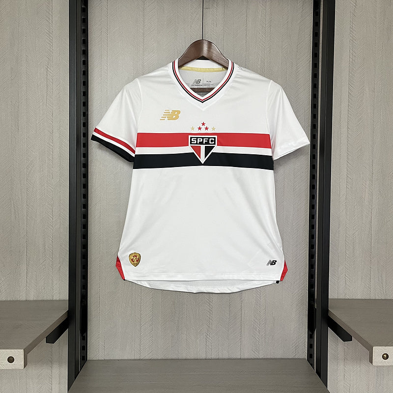 Camisa São  Paulo Home 25/26 - New Balance Feminina