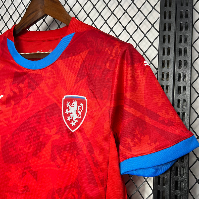 Camisa Republica Tcheca Home 24/25 - Puma Torcedor Masculina