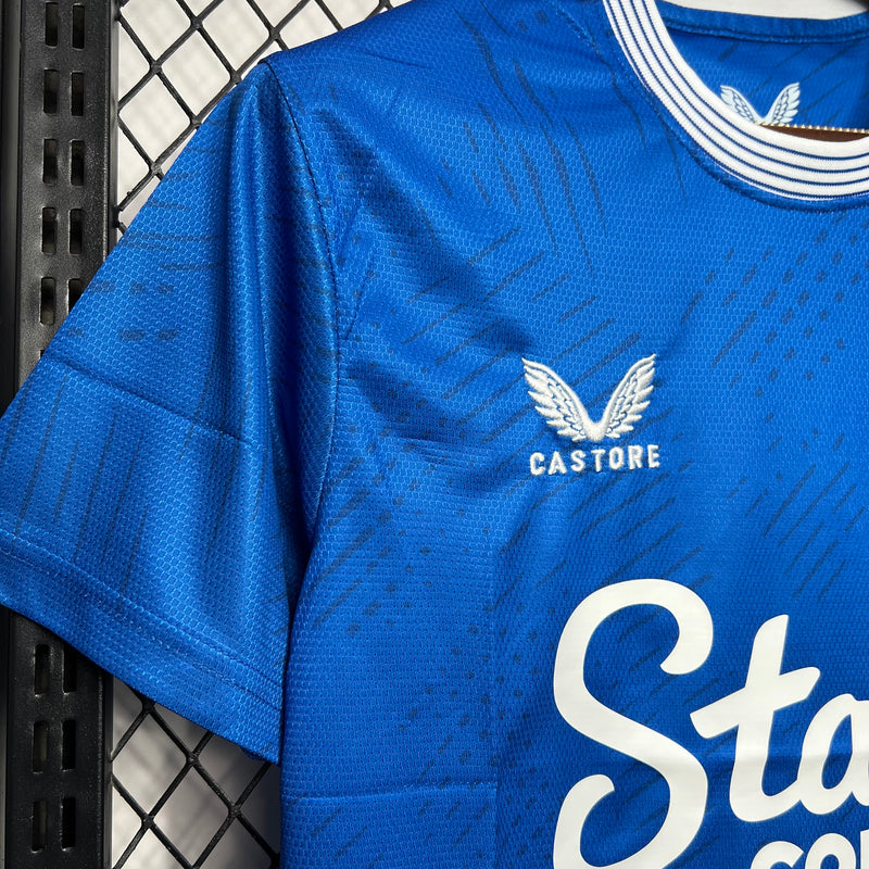 Camisa Everton Home 24/25 - Castore Torcedor Masculina