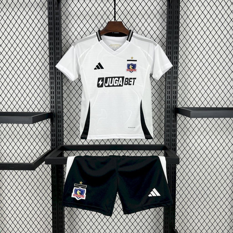 Kit Infantil Colo-Colo Home 25/26 - Adidas Infantil