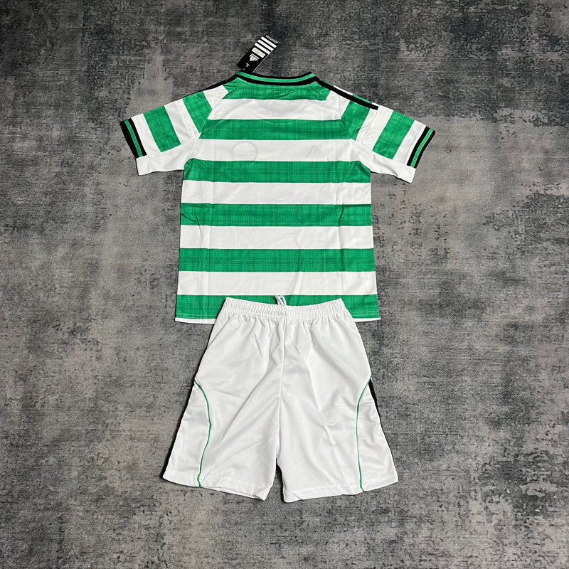 Kit Infantil Celtic Home 25/26 - Adidas Infantil