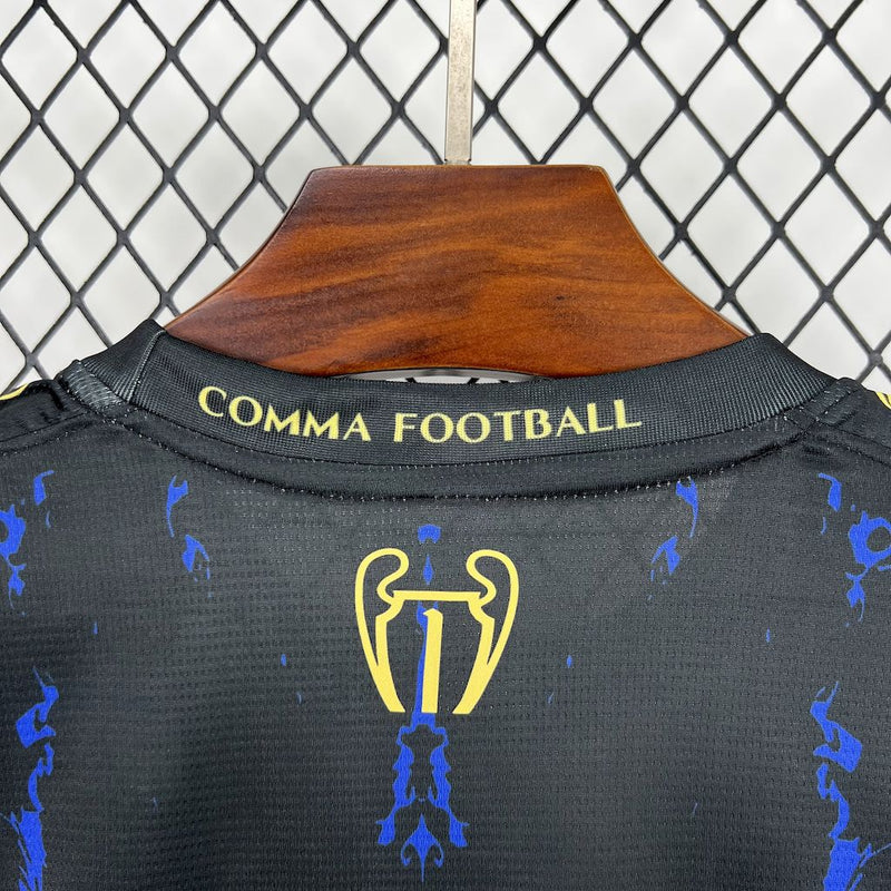 Camisa PSG Edição Especial 25/26 "Campeões da Europa" - "Red and blue" - Torcedor Masculina
