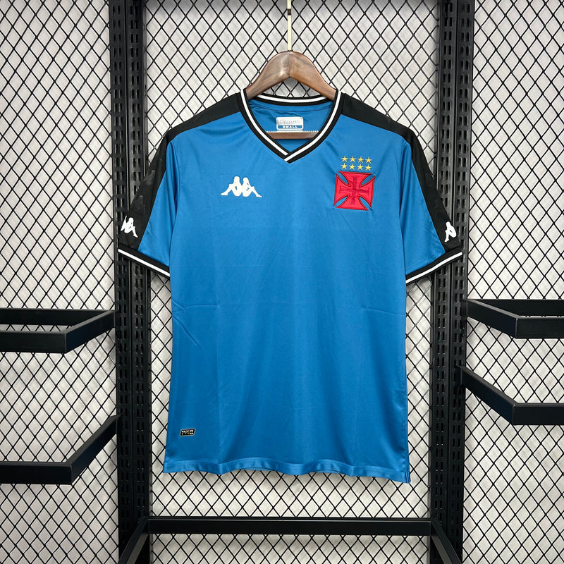 Camisa Vasco Goleiro 24/25 Azul - Kappa Torcedor Masculina