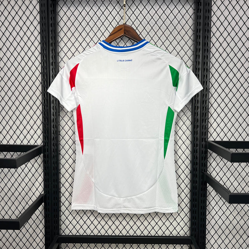 Camisa Itália Away 24-25 Euro - Adidas Feminina