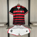 Kit Infantil Flamengo Home 24/25 - Adidas infantil
